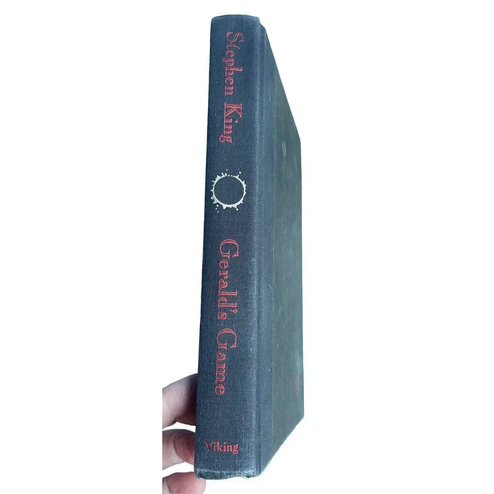 Stephen King Gerald’s Game HardCover Book-1st Edition